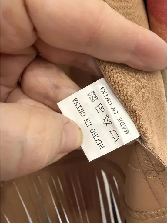 Scully Women's Serape Striped Print Fringe Vest XXL - Picture 6 of 9